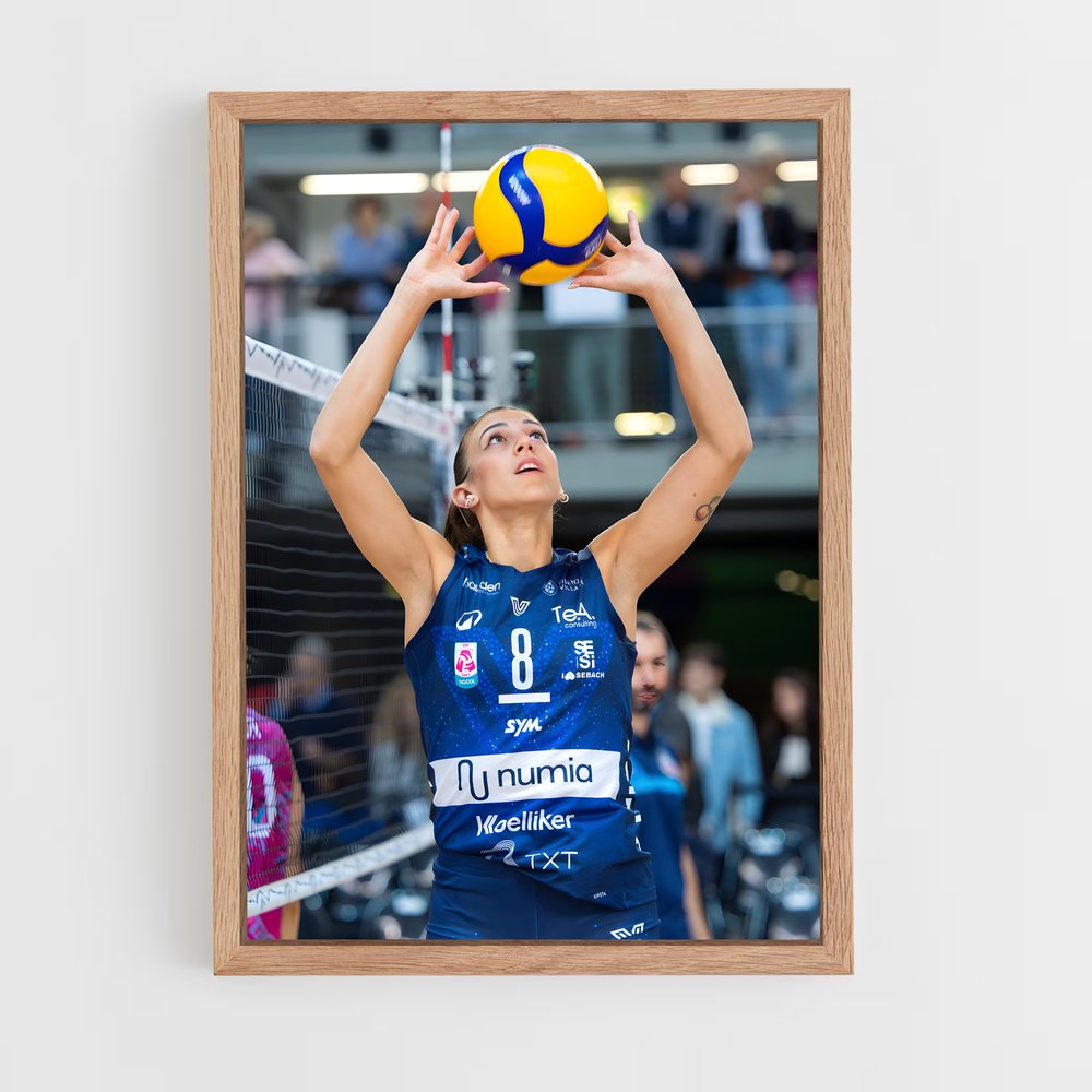 Poster Serie italy – affiche Volleyball (vue 4)